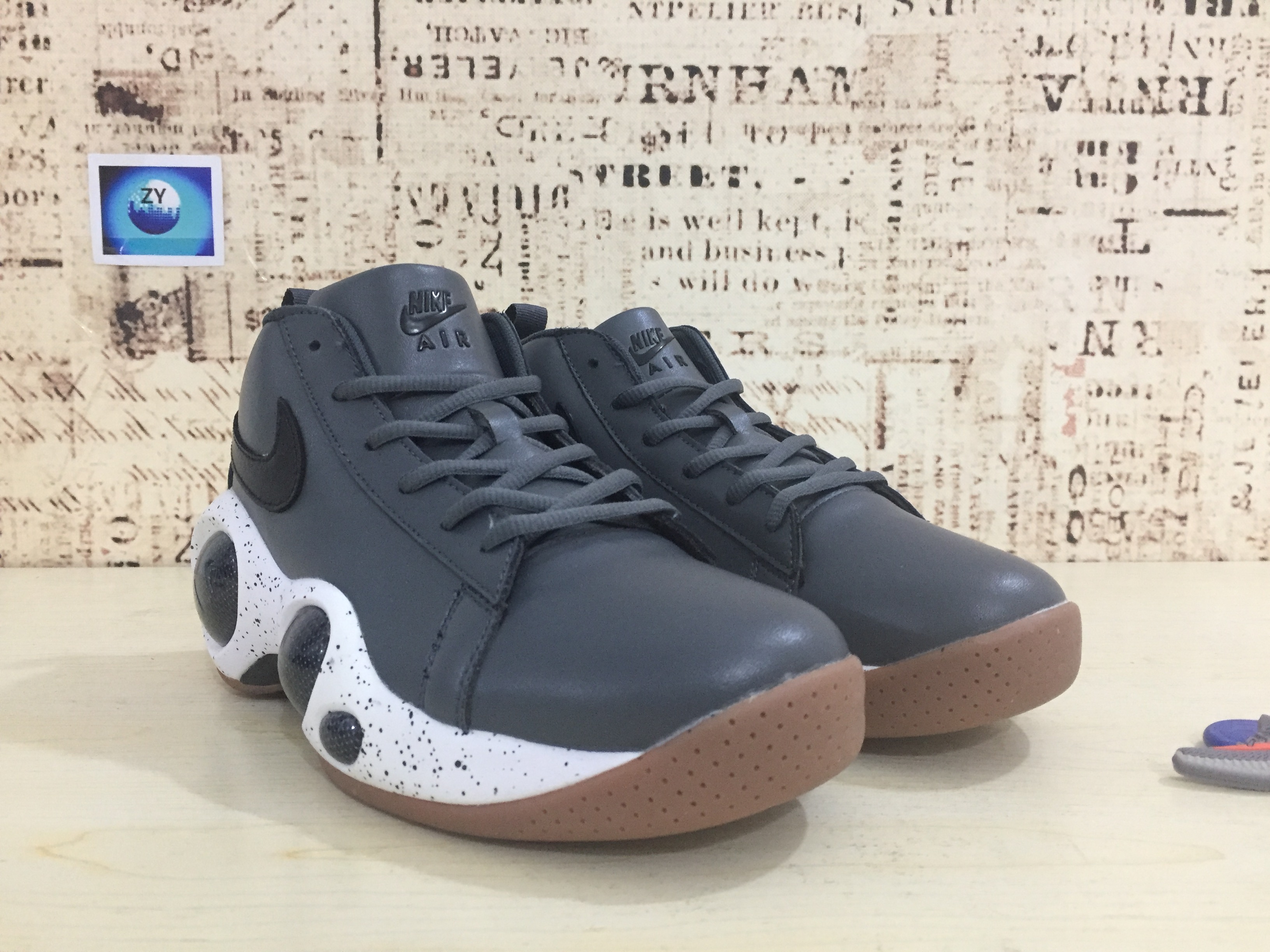 Nike Zoom Bonafide Grey Black Shoes